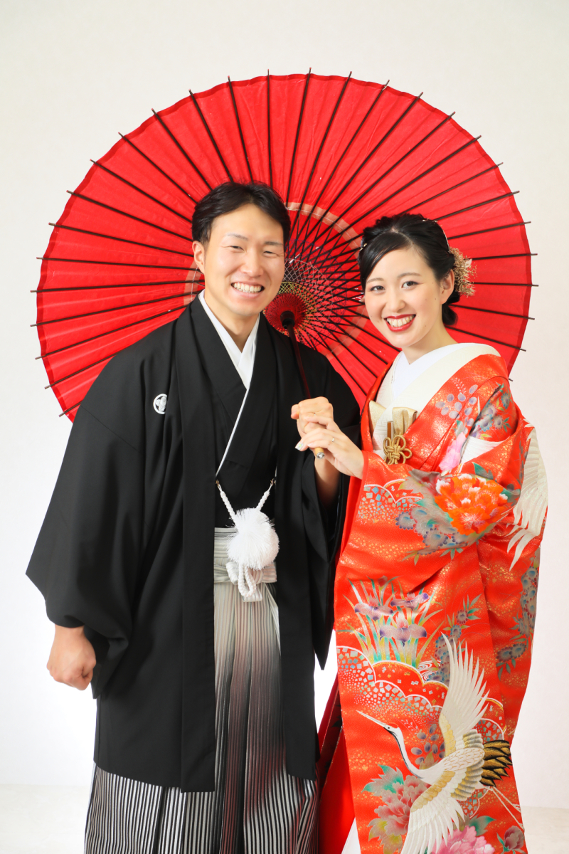 和装に番傘ショット♪