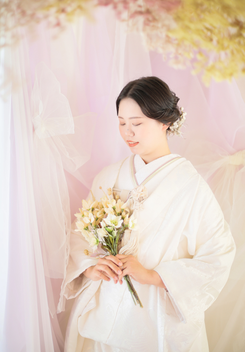 ご新婦様のソロショットもお撮りしました♪