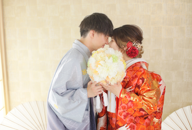 白無垢&色打掛がお似合い・スタジオ撮影♫