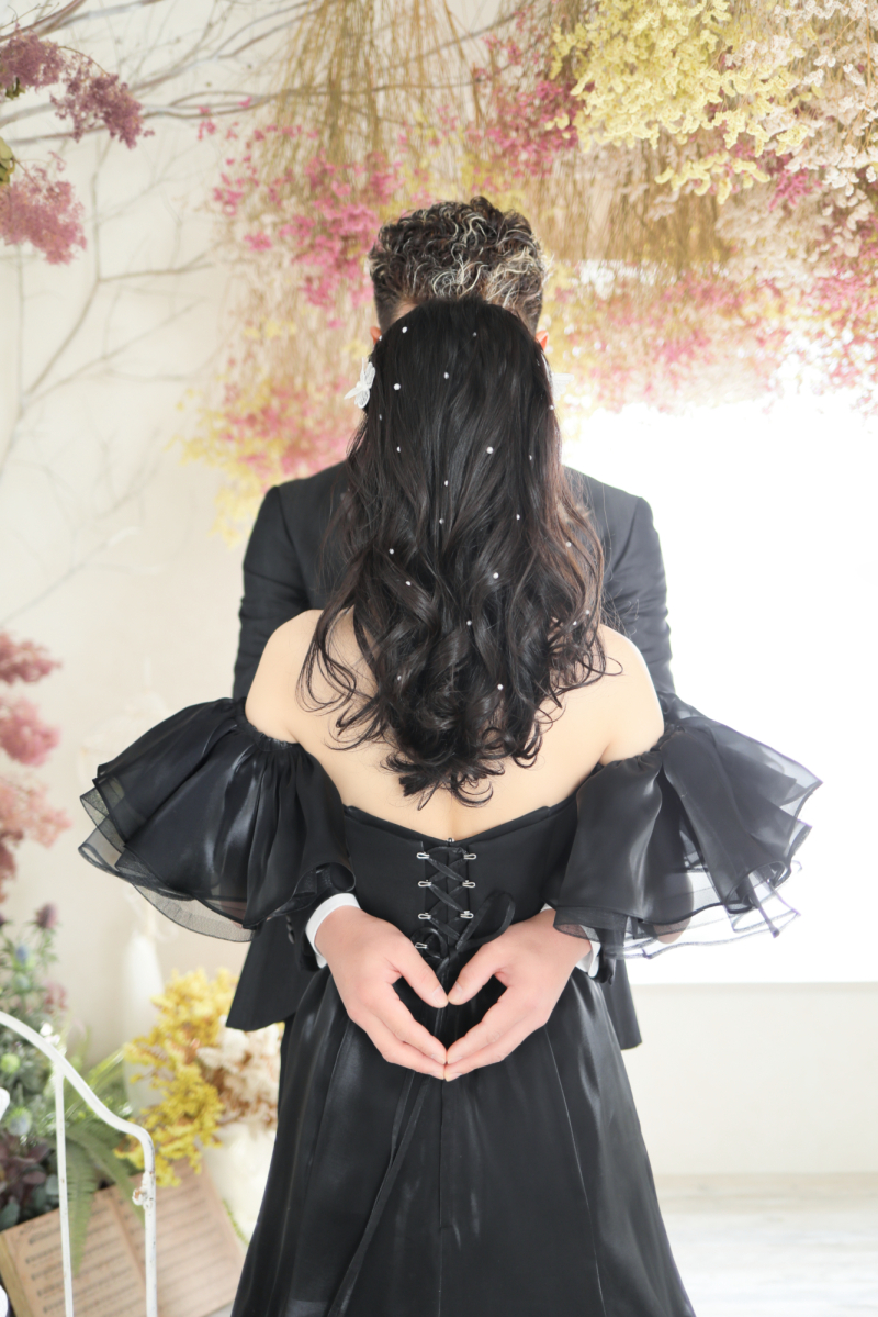 バックショットとハート♡
