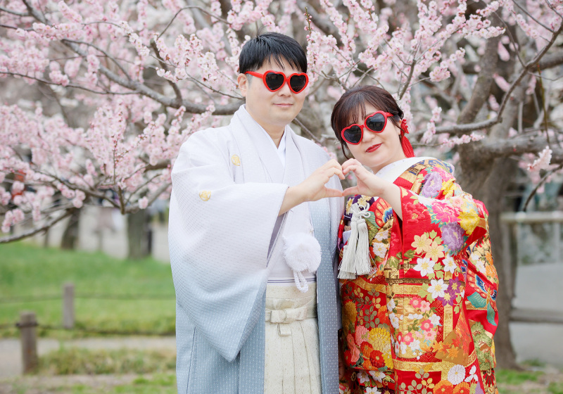 ♡のサングラスと♪