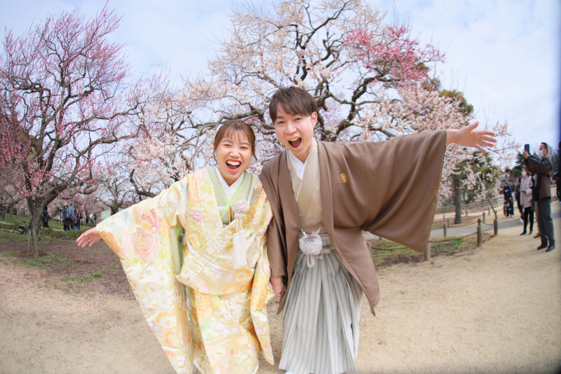 梅祭り中の水戸偕楽園！