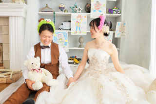 大好きなキャラクターと♪ドレス＆和装フォトウェディング