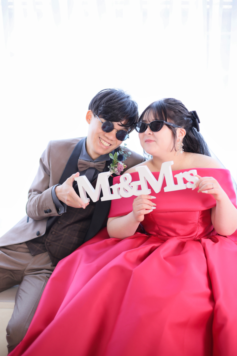 Mr＆Mrsショット♡で映画の主役気分