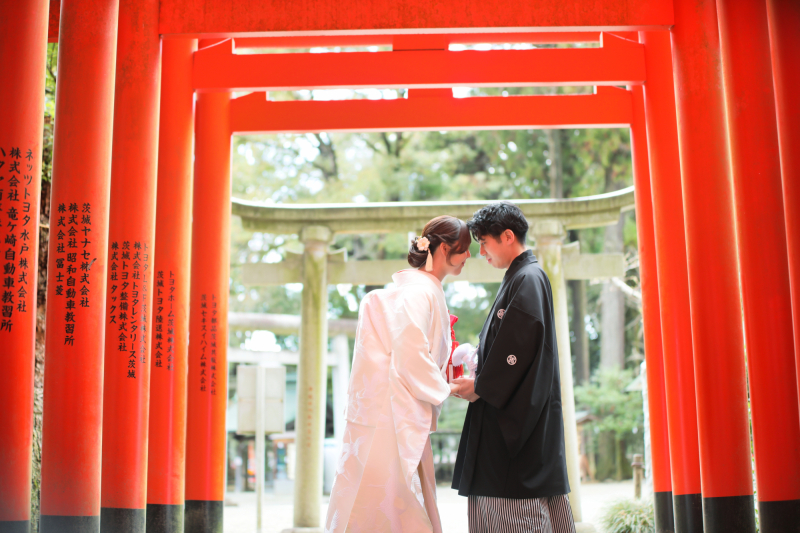 常磐神社でもロケしました♪