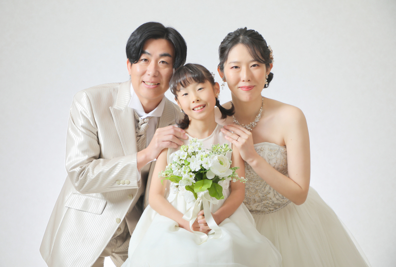 和装＆洋装＆ファミリーフォトウェディング