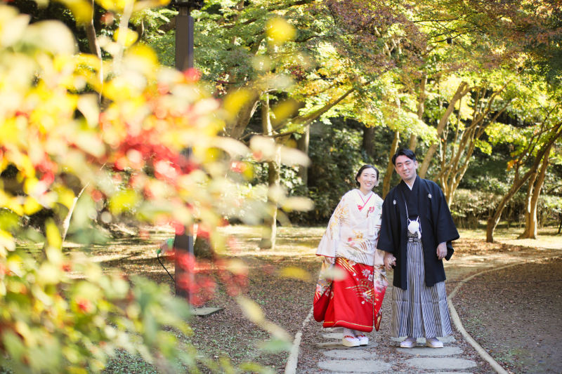 ウェディングハウス ル・シフォン_色打掛・着物が豊富