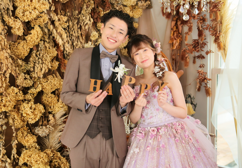 ウェディングハウス ル・シフォン_カラードレスが豊富