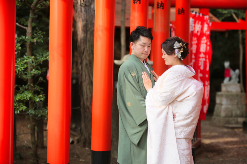 ウェディングハウス ル・シフォン_神社・寺院で撮影できる