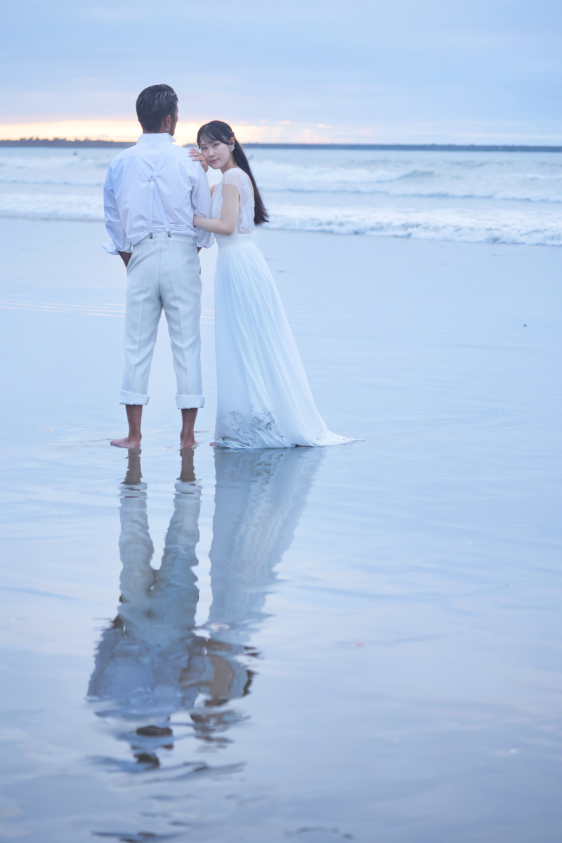 ウェディングハウス ル・シフォン_海で撮影できる