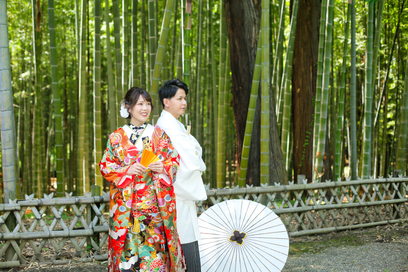 ウェディングハウス ル・シフォン_色打掛・着物が豊富