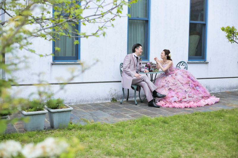 ウェディングハウス ル・シフォン_カラードレスが豊富