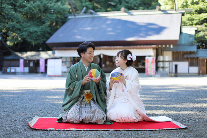 ウェディングハウス ル・シフォン_神社・寺院で撮影できる