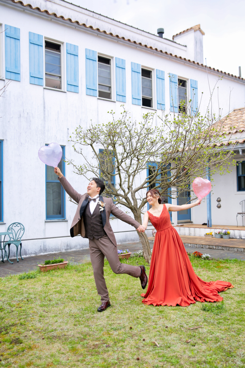 ウェディングハウス ル・シフォン_ガーデンで撮影できる