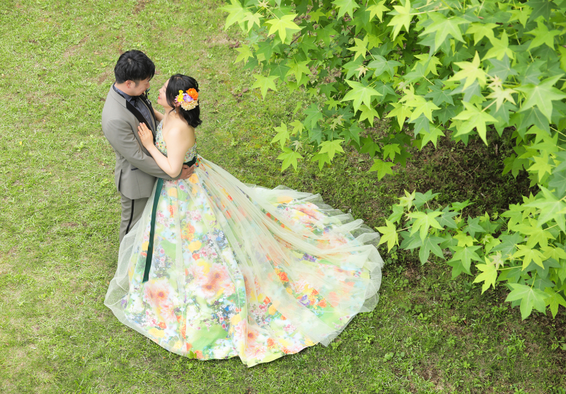 ウェディングハウス ル・シフォン_カラードレスが豊富