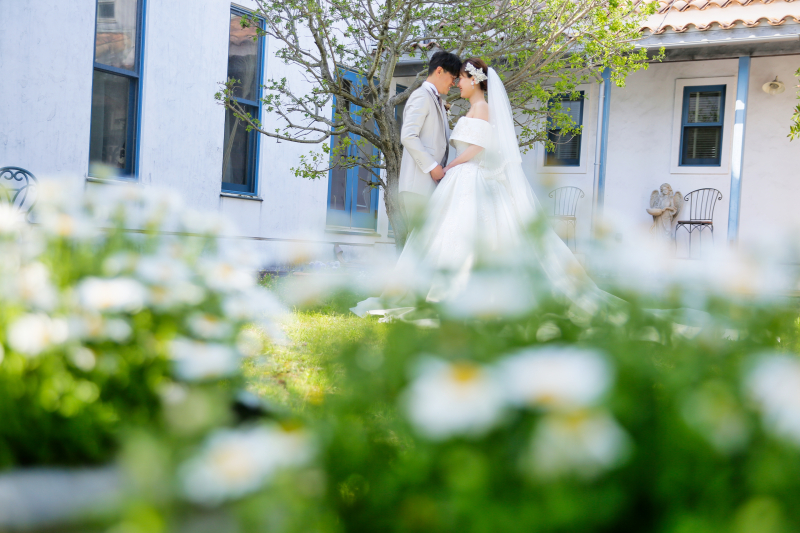 ウェディングハウス ル・シフォン_ガーデンで撮影できる