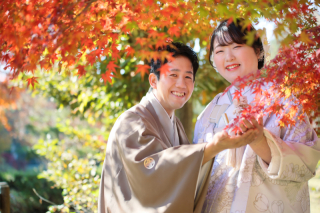 ウェディングハウス ル・シフォン_紅葉ロケーション