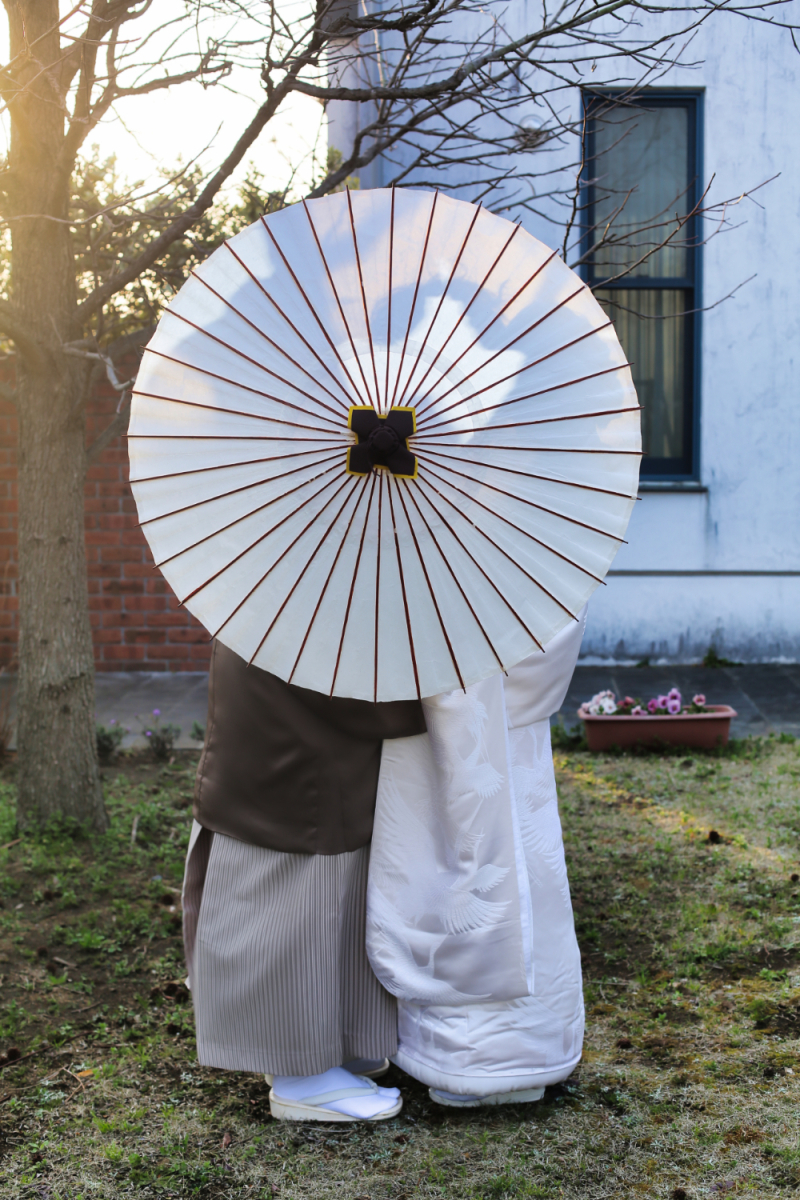 ウェディングハウス ル・シフォン_庭園で撮影できる