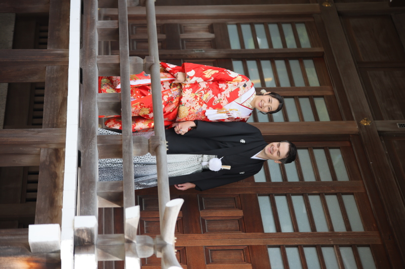 おふたりの自然に歩いているところをドキュメント的におさめました