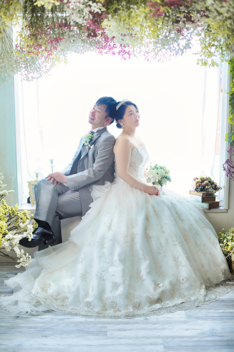 ≪1dayプラン≫1着データ【洋装】 撮影日のみの来店でOK!ドレス・タキシード各1着と嬉しい修整データ100カット付き♪