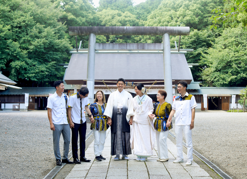 ご家族と一緒に1着データプラン【和装】　気に入った和装各1着と嬉しい修整データ80カット付き♪