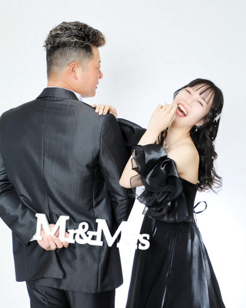1着データプラン【洋装】 気に入ったドレス・タキシード各1着と嬉しい修整データ100カット付き♪