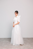 ふんわりリボンドレス