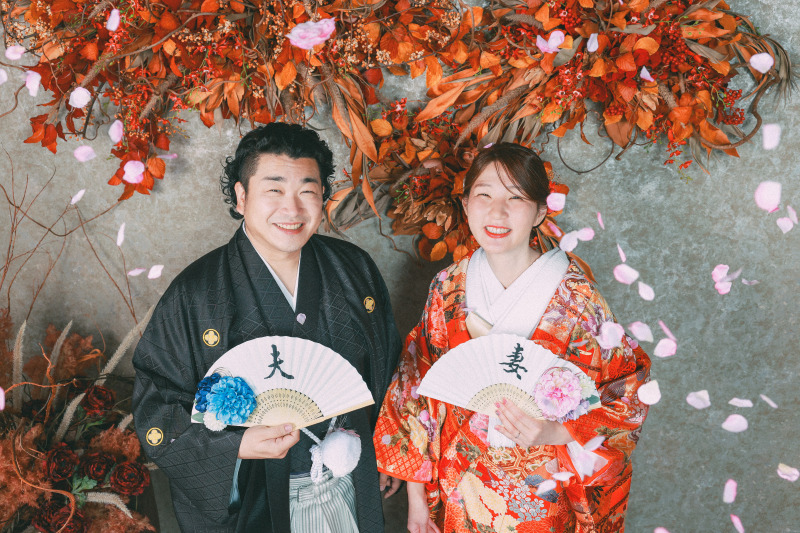 夫婦のはじまりを、写真に。