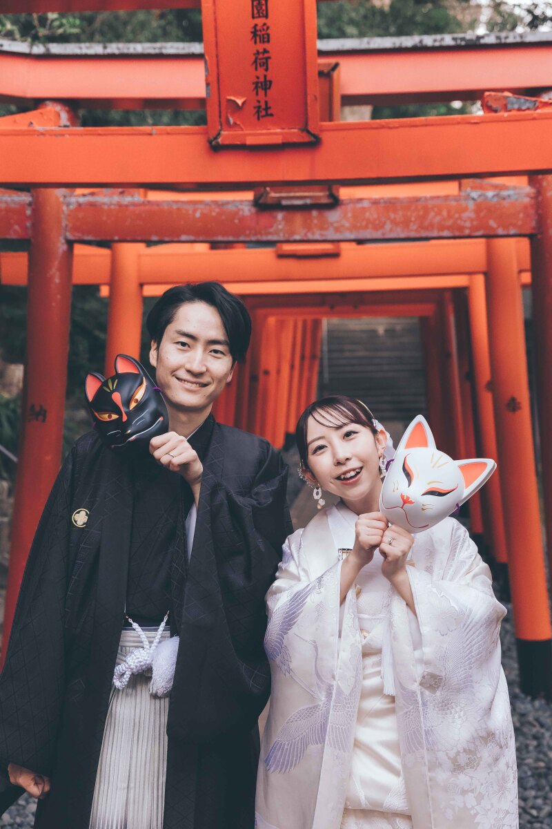 ちょっと遊び心、おふたりらしく