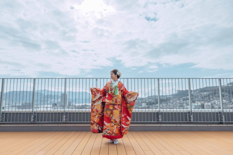 【洋装+和装スタジオ】~移動なし!アレンジ自由自在~◎全データ色味編集付150カット納品