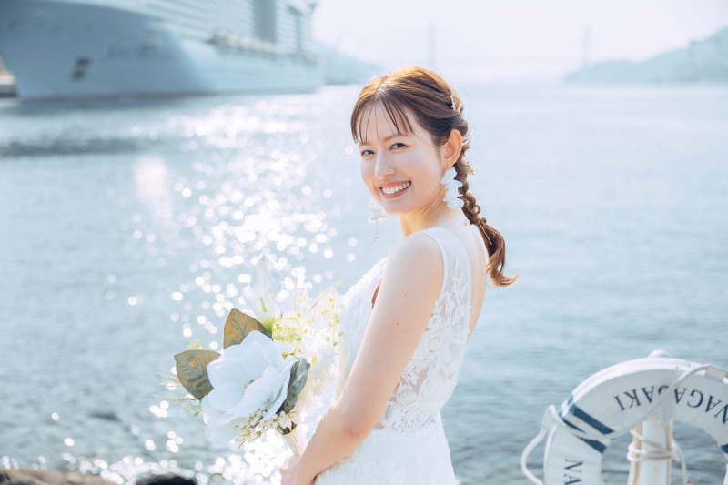 【洋装ロケーション】~長崎の映えスポットで撮影~◎全データ色味編集付200カット納品・撮影場所:1~3か所以上