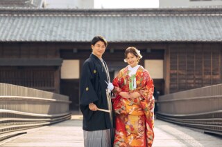 【歴史を感じる出島で和装ロケーション】
