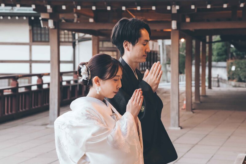 【洋装＋和装　ロケーション】～自然やお二人の思い出の場所で撮影～◎全データ色味編集付２5０カット納品　