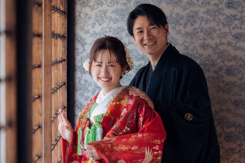 【洋装+和装スタジオ】~移動なし!アレンジ自由自在~◎全データ色味編集付150カット納品