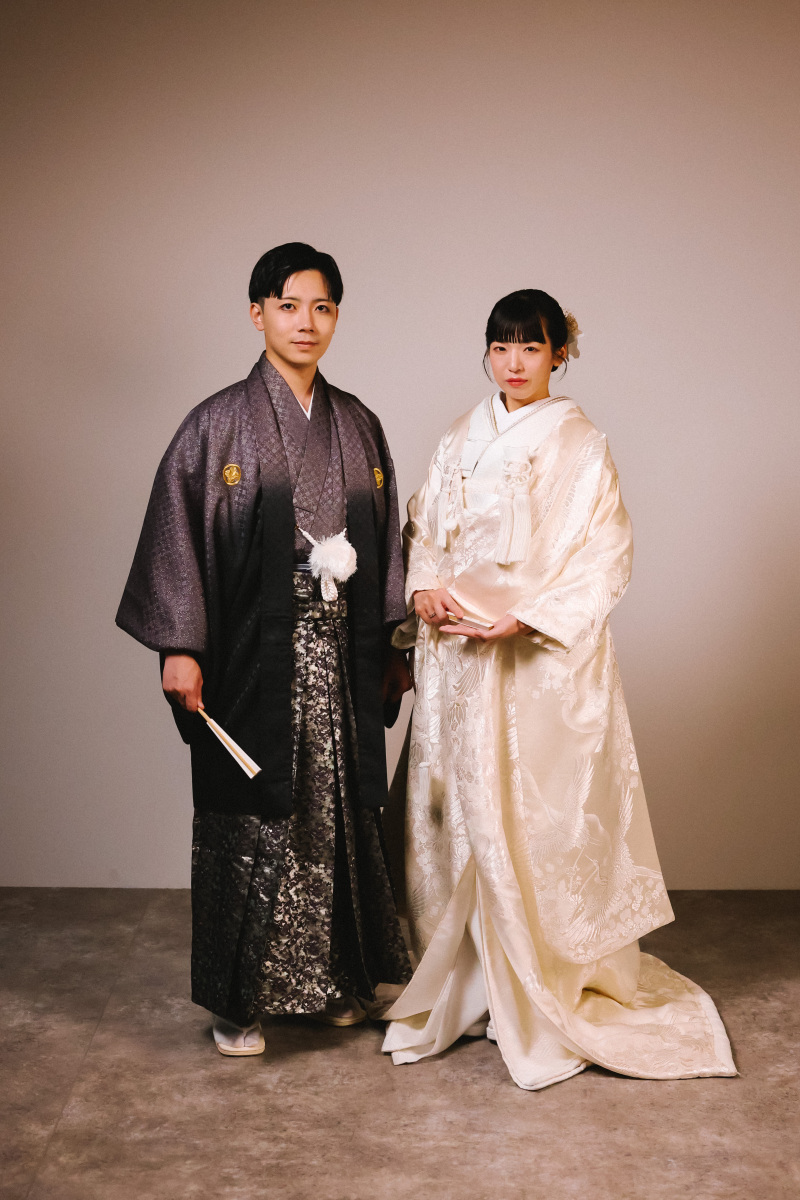 【洋装+和装　スタジオ】～移動なし！アレンジ自由自在～◎全データ色味編集付150カット納品