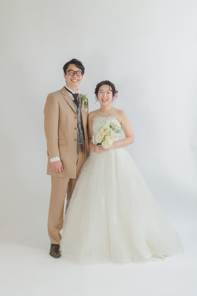 ドレス・タキシードに衣装チェンジ