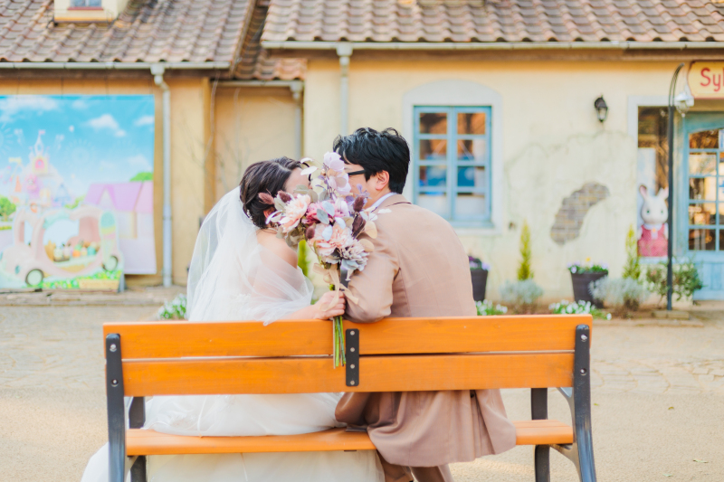 和装スタジオと洋装ロケーションフォト