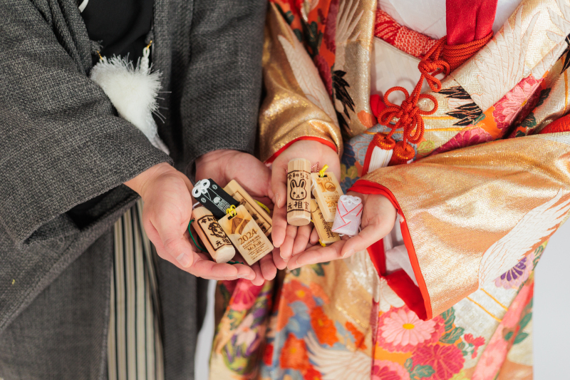 おふたりが好きな登山グッズと一緒に