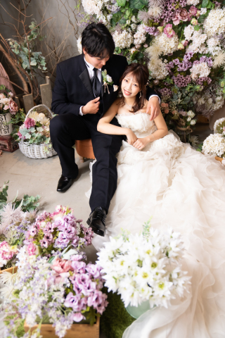 スタジオウェディングフォト