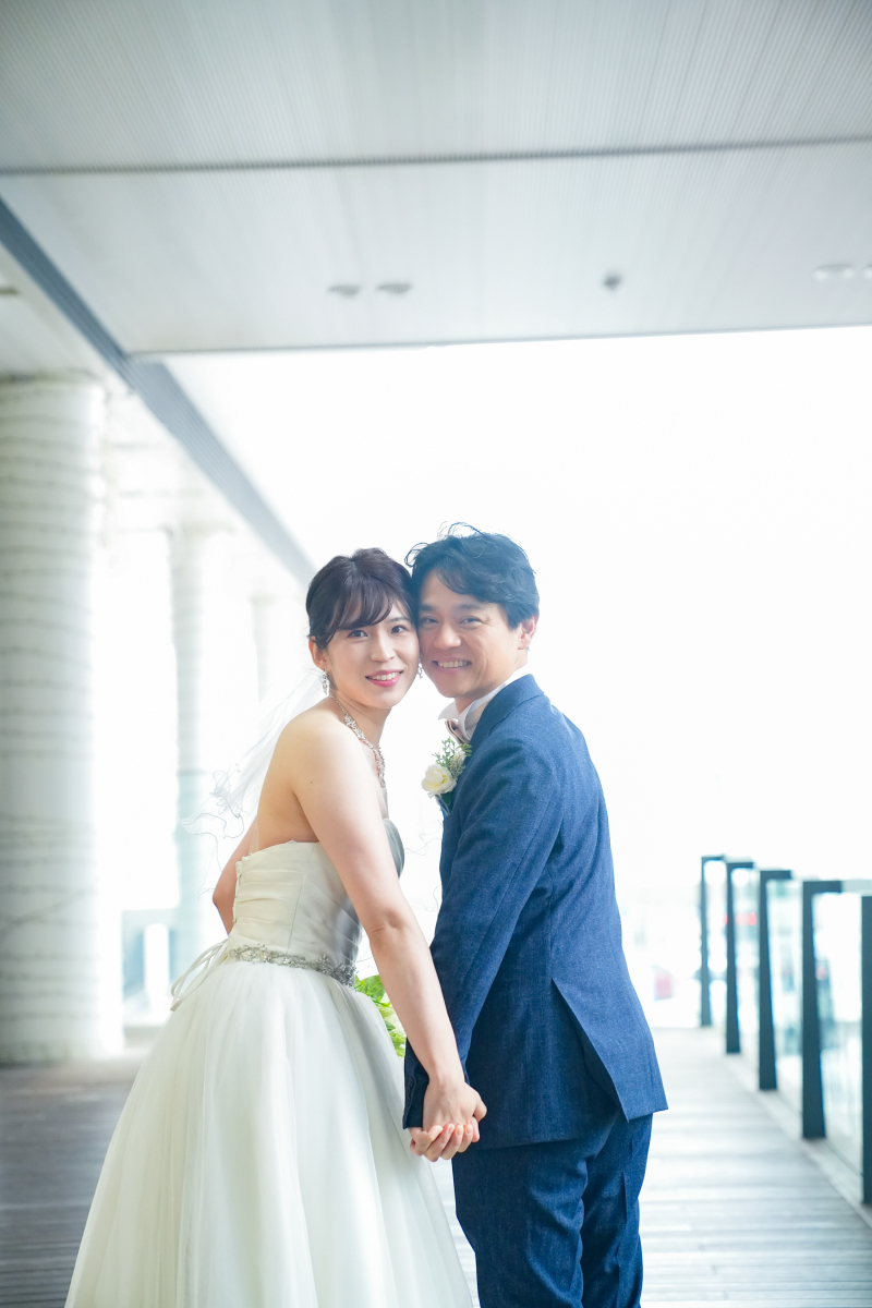 手繋ぎショット