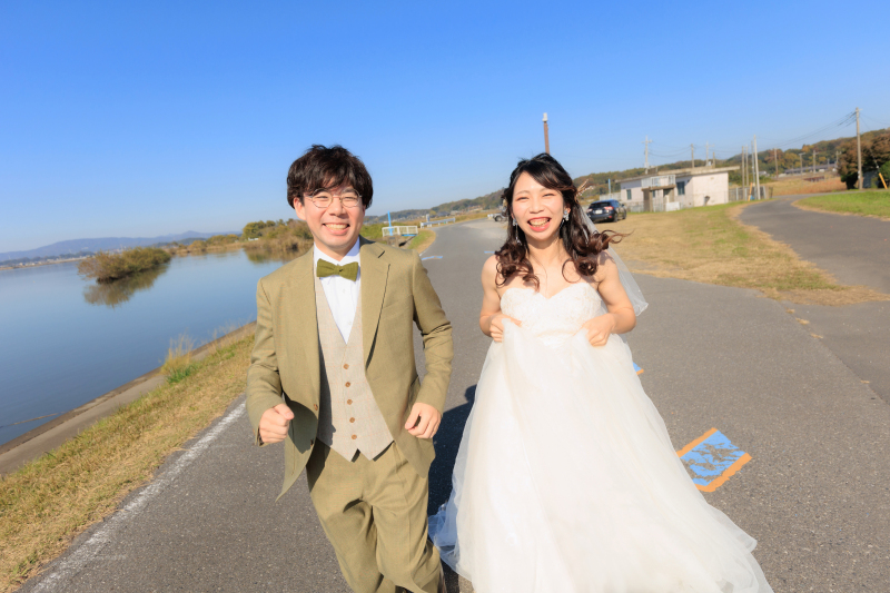 ふたりでかけっこ