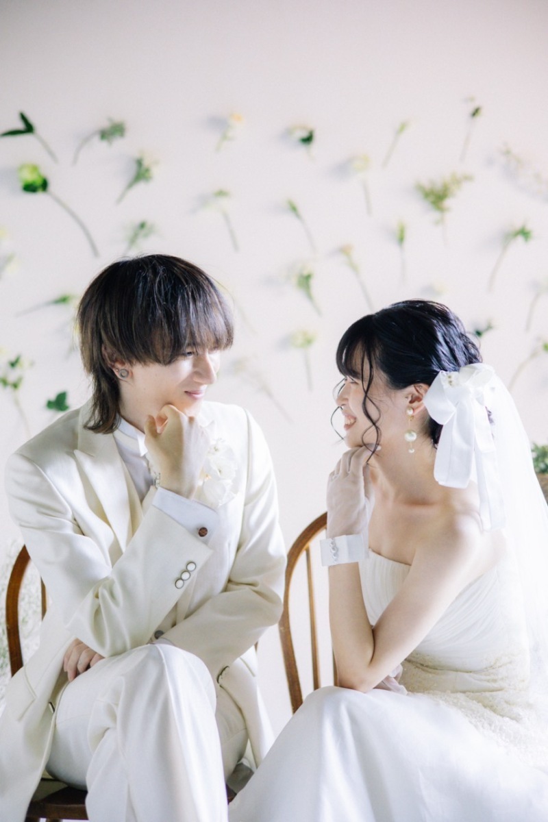 お2人らしさを残しながら、特別な世界観を