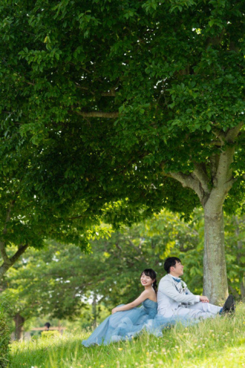 【2月3月撮影◇20%OFF】創業89年の安心感◇スタジオプラス公園ロケフォト〈両方叶う洋装1着フォト〉 衣装ランクUP無料