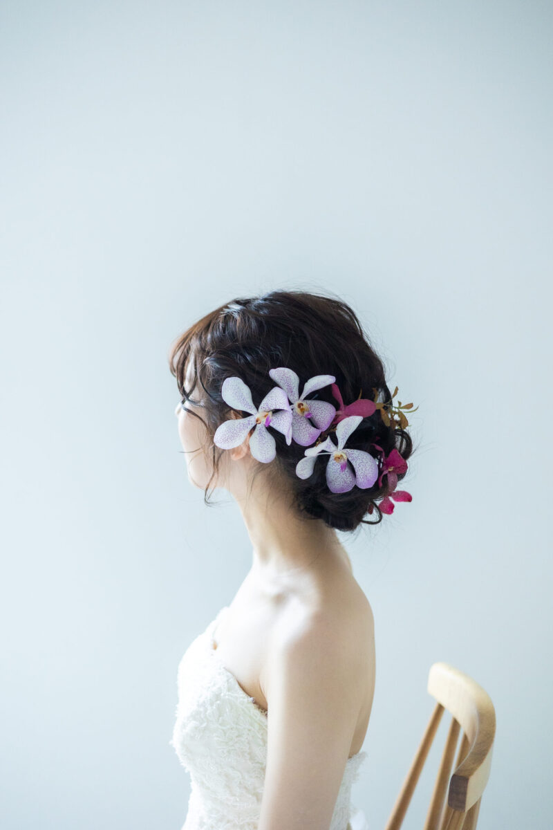 毎月2組限定【生花プラン】「洋1着＋和1着スタジオ」アルバム10P＋使用データ15カット！通常¥235,400→¥213,400