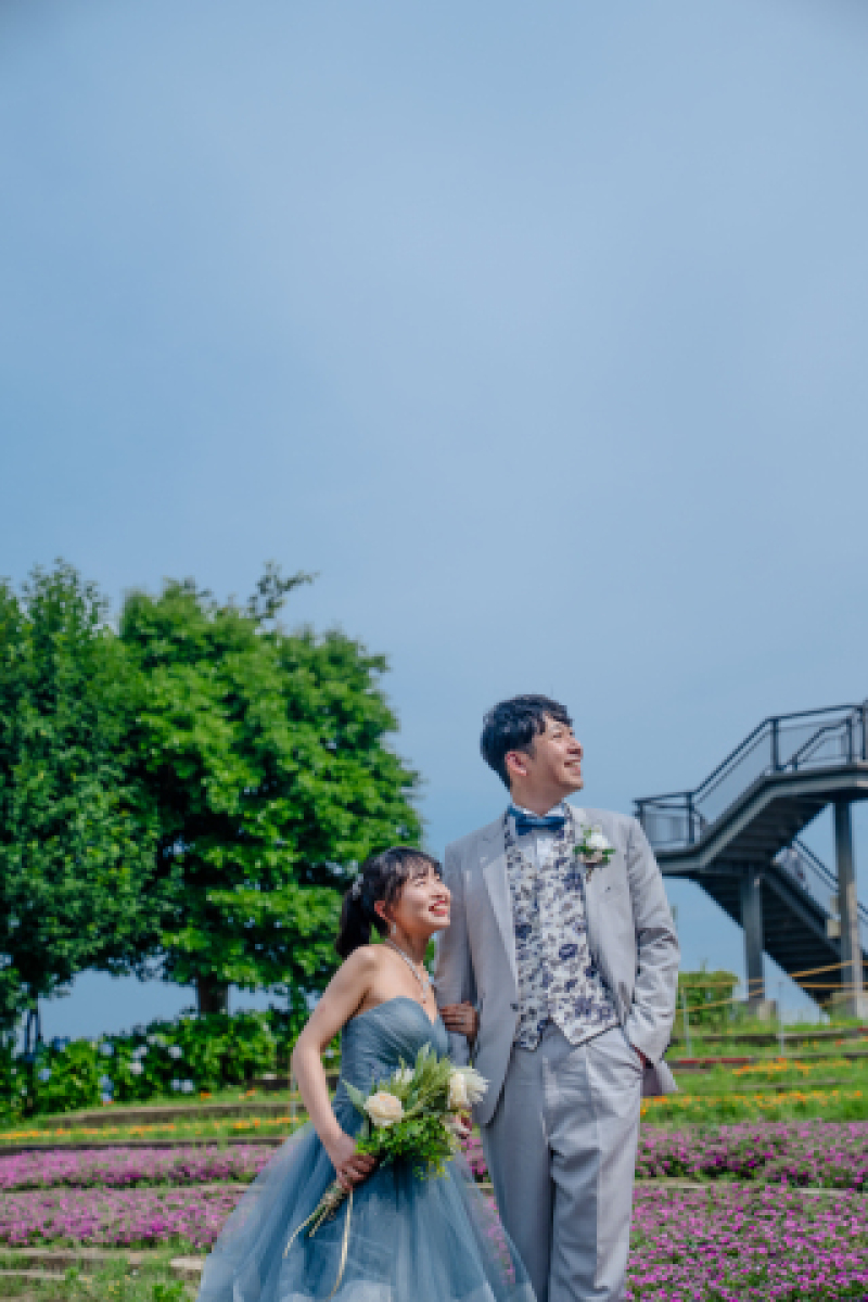 【2月3月撮影◇20%OFF】創業89年の安心感◇スタジオプラス公園ロケフォト〈両方叶う洋装1着フォト〉 衣装ランクUP無料