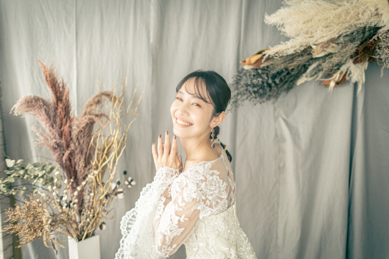 【ソロウェディングプラン】 洋装スタジオ+全データ付