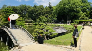 岡山名所と海の景色がきれいな牛窓でロケ撮影