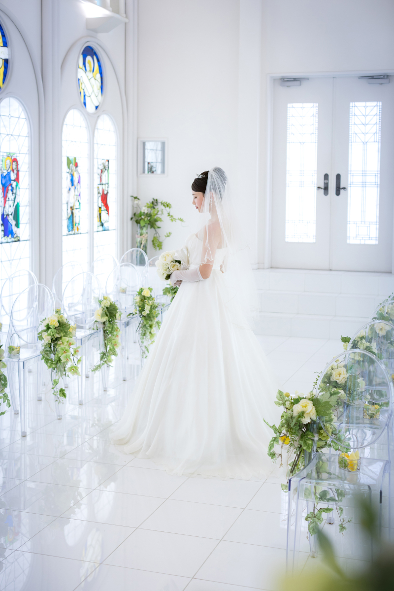 【土日UP料金なし】岡山駅より15分で駐車場完備のピュアチャペルで挙式ができる|希望者は会食会場ご提案可能|すべてついてこの値段