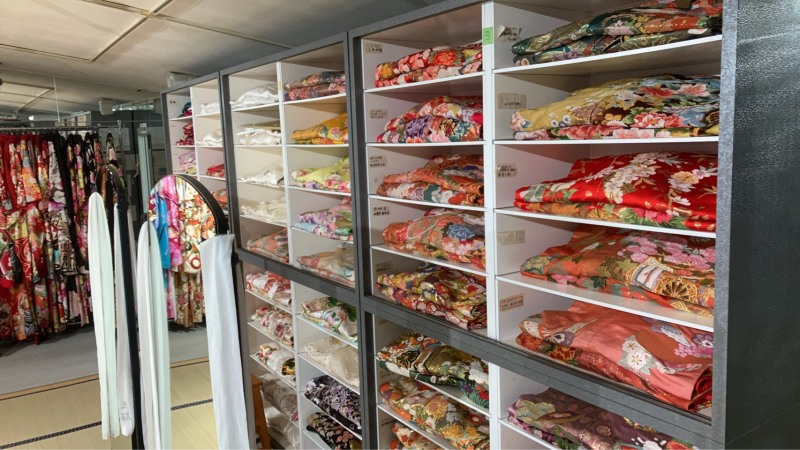 着物だけ貸出し|希望があれば紋付もご準備可能