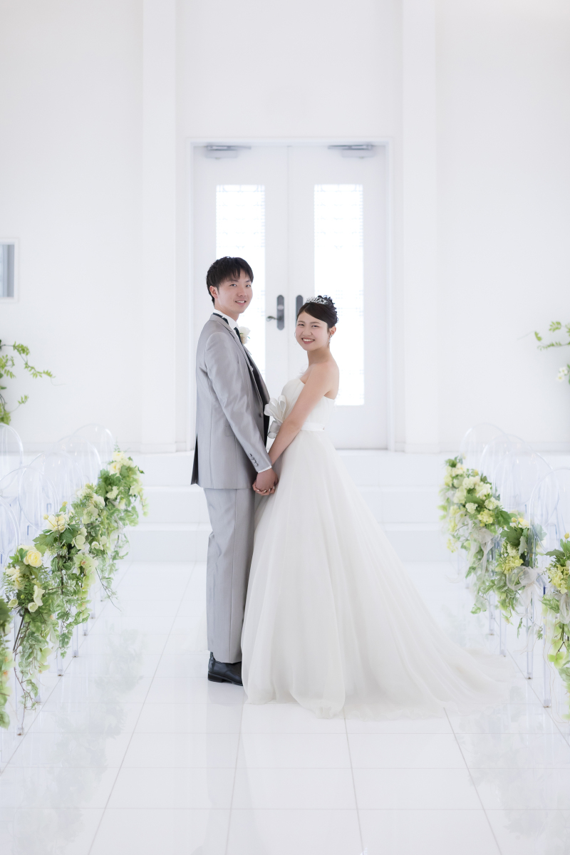 【土日UP料金なし】岡山駅より15分で駐車場完備のピュアチャペルで挙式ができる|希望者は会食会場ご提案可能|すべてついてこの値段